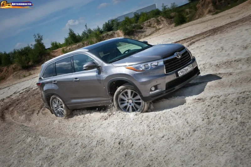 Toyota Highlander 2017 белый