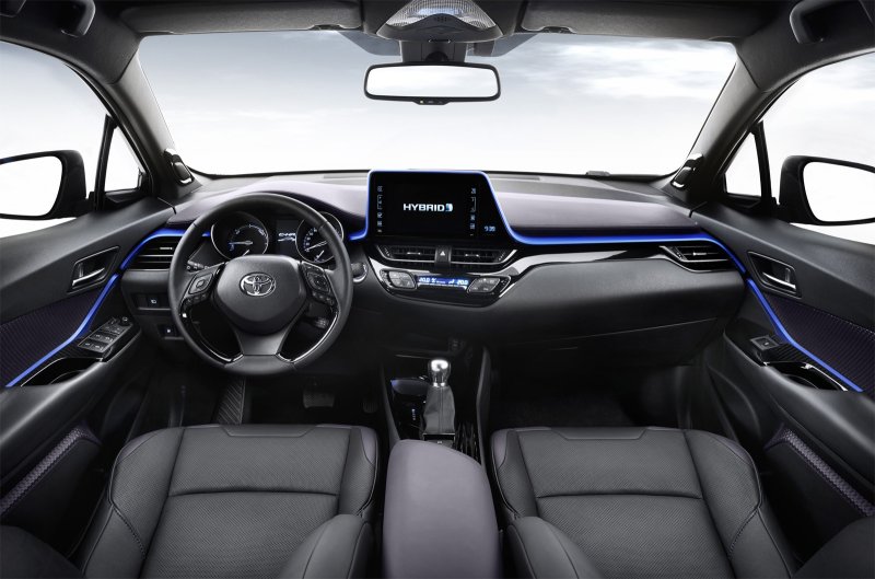 Toyota Chr 2017 салон