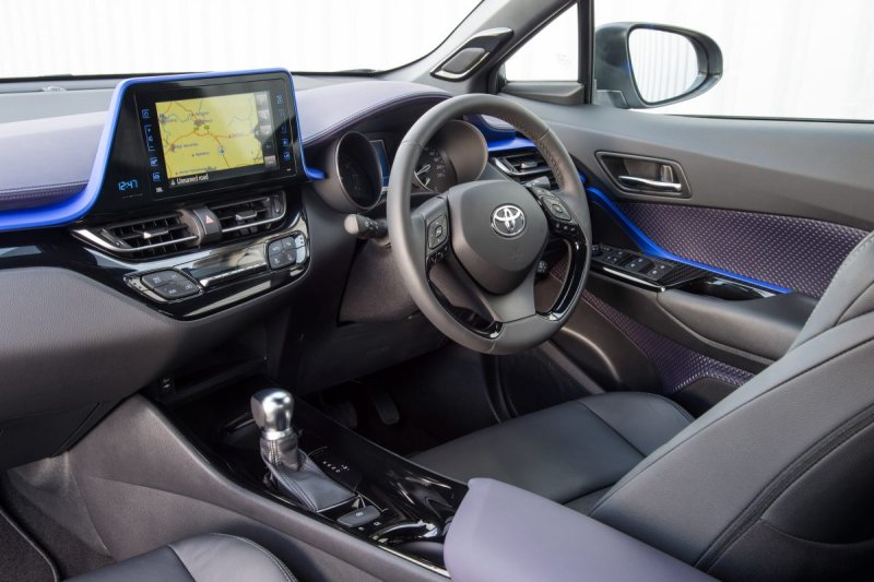 Toyota Chr 2021 интерьер