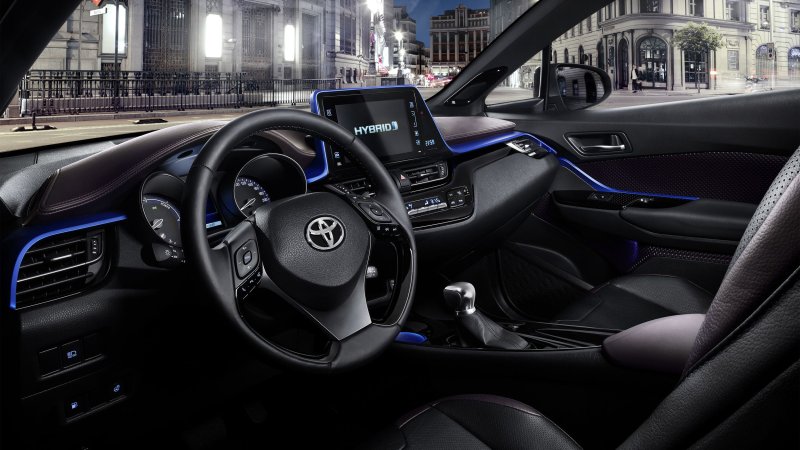 Toyota Chr 2017 салон