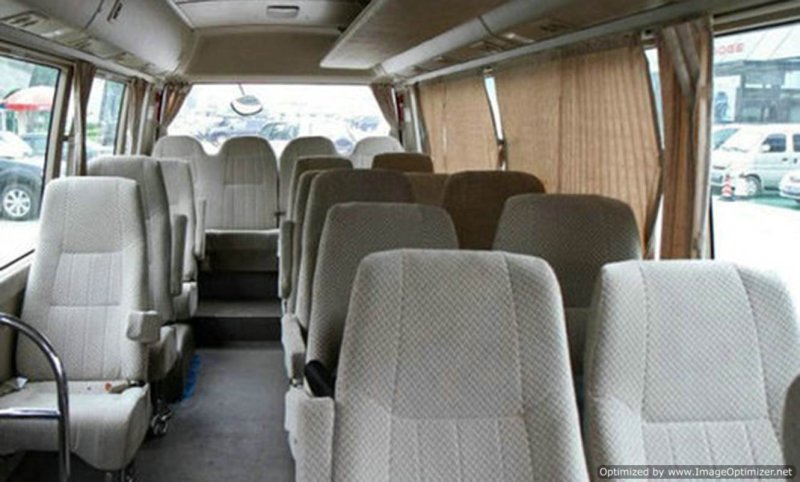 Toyota Coaster, с левым рулем