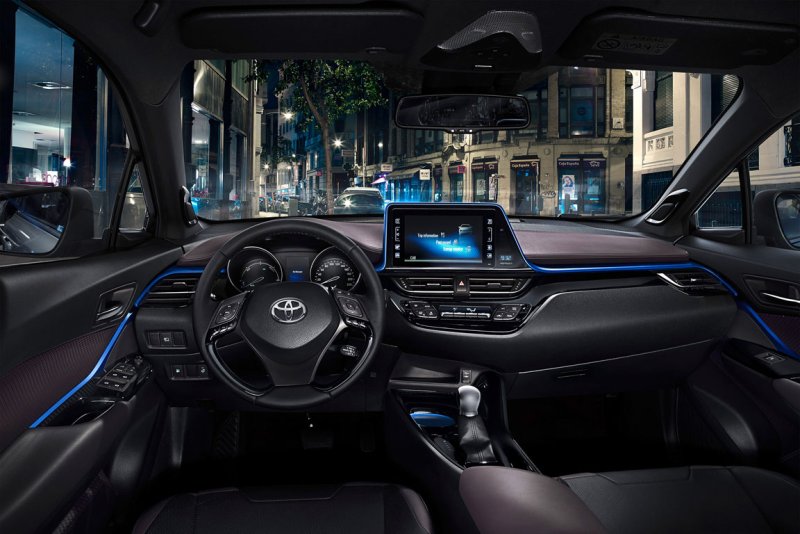 Toyota Chr 2017 салон