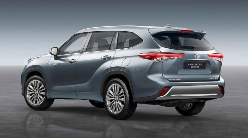 Toyota Highlander 2021 интерьер
