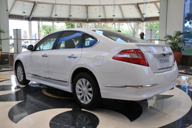 Nissan Teana l33 черная