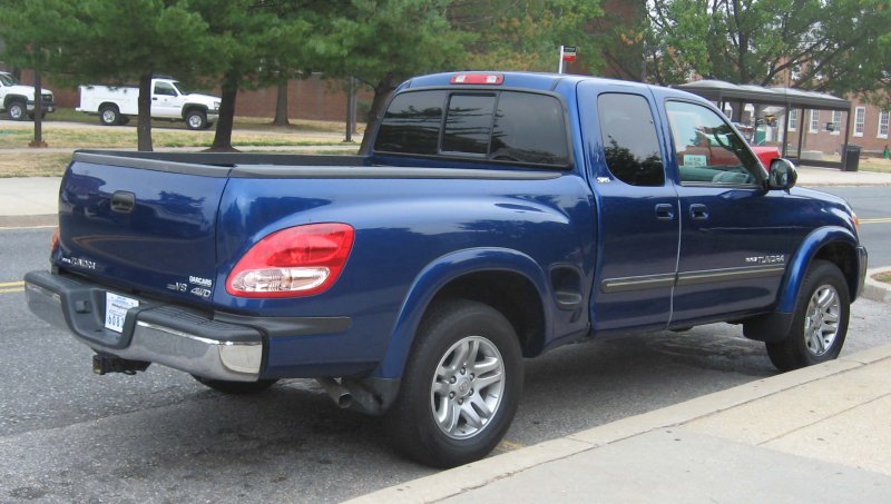 Toyota Tundra Рестайлинг 2002, пикап, 1 поколение, xk30, xk40