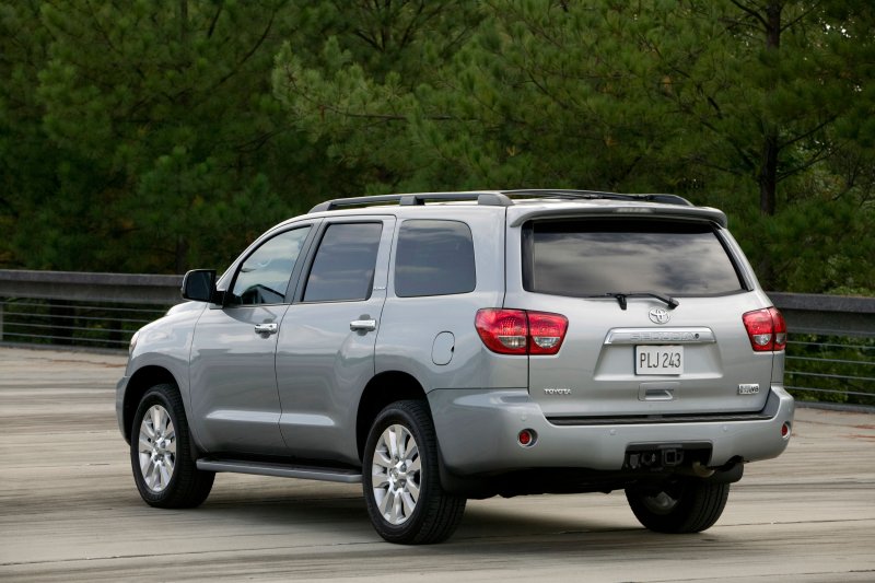 Toyota Sequoia 2008 Black Tuning