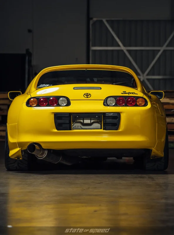 Toyota Supra a80 White