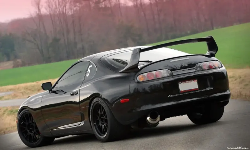Toyota Supra a80 Black