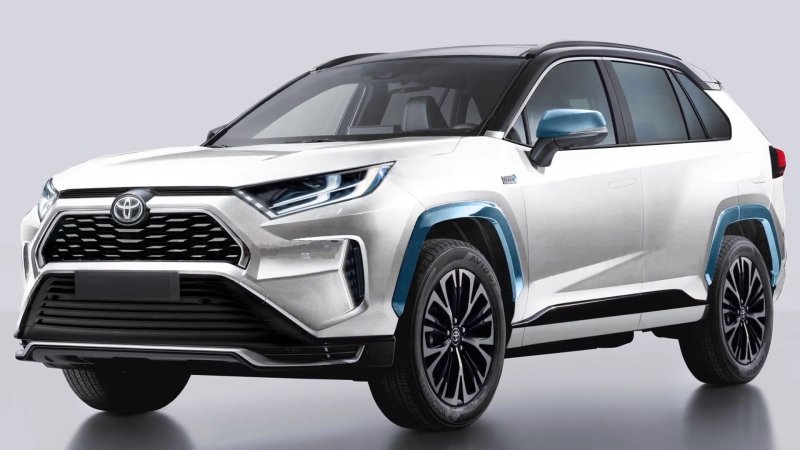 Новый Toyota rav4 2022