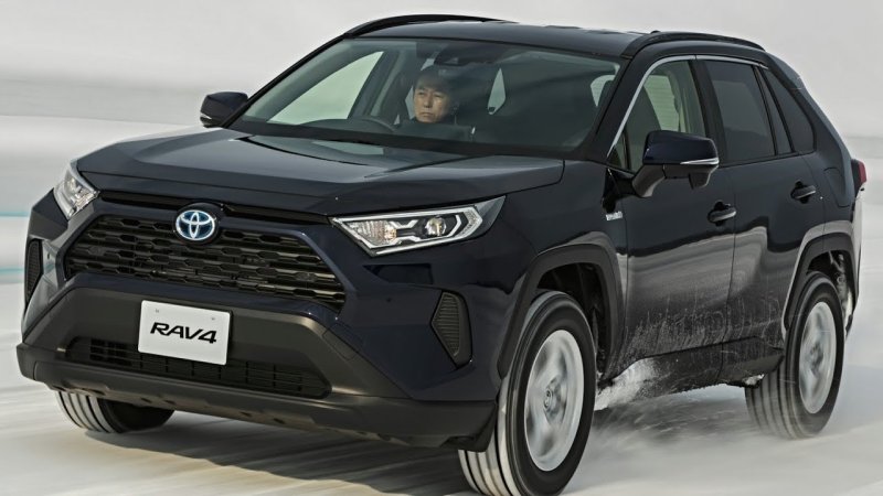 Toyota rav4 2021 красный
