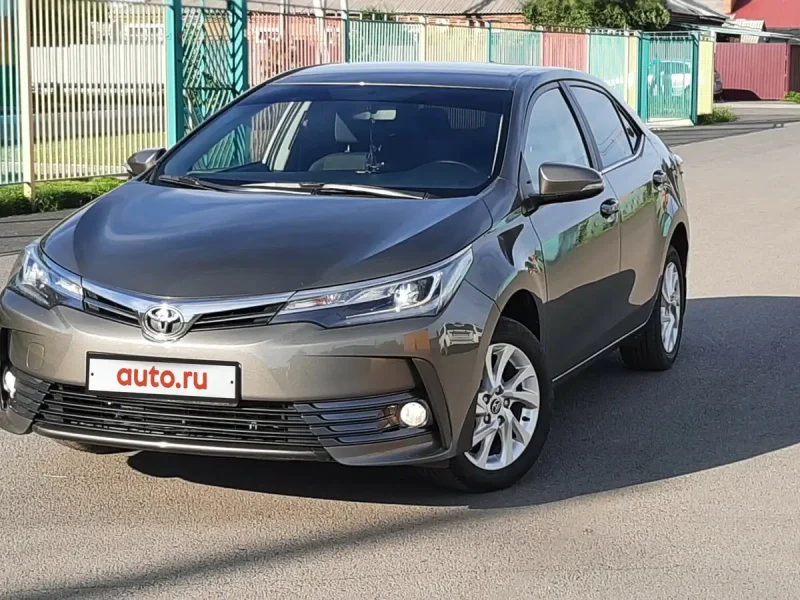 Corolla e160 e170 Рестайлинг Toyota