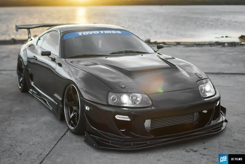 Тюнинговая Toyota Supra