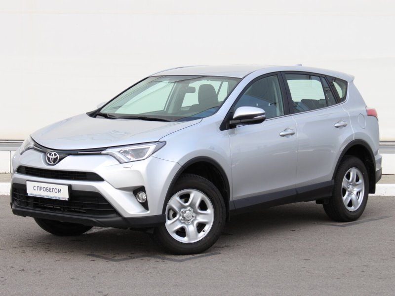Rav4 2017 серебристый