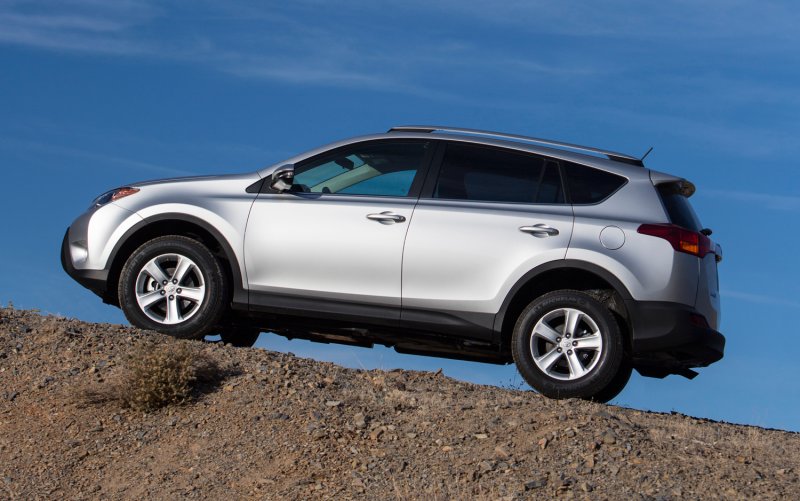 Toyota rav4 сбоку