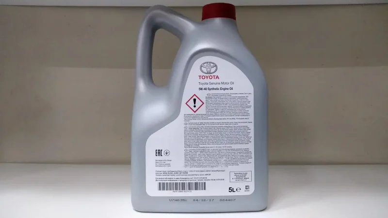 Toyota 5w40 производитель total