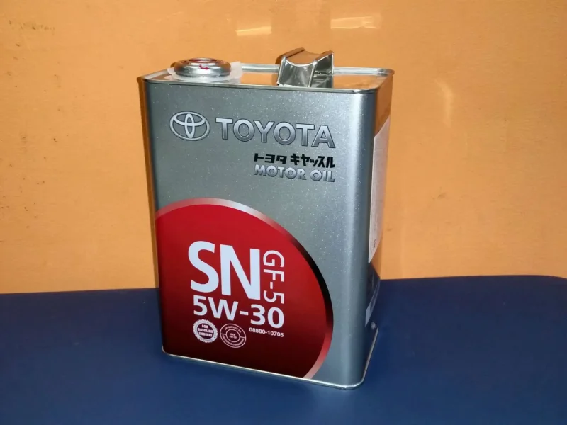 Канистра Тойота 5w30