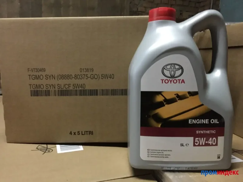 Toyota 5w40 5л 0888080375go