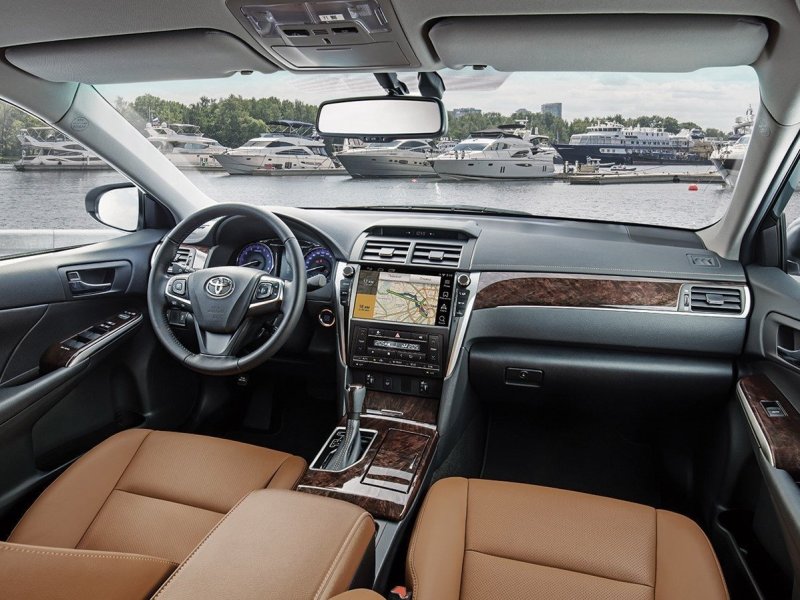 Toyota Camry xv50 салон VII