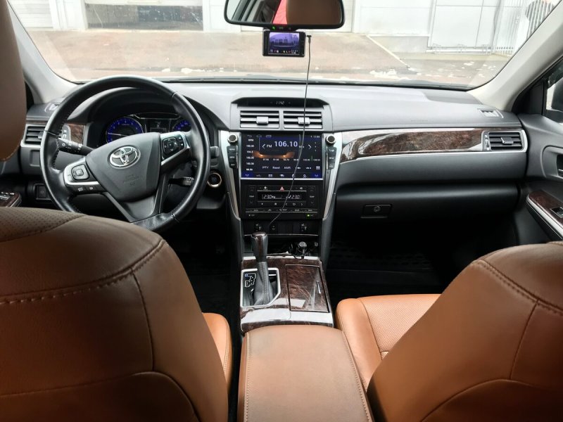 Camry 50 салон задний