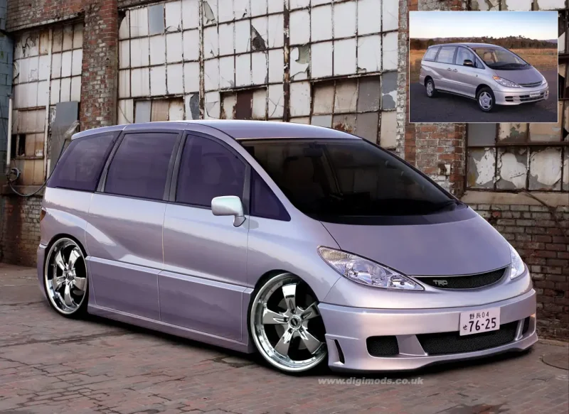 Toyota Estima Emina stance