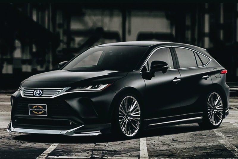 Toyota Harrier 10 Silver Sport