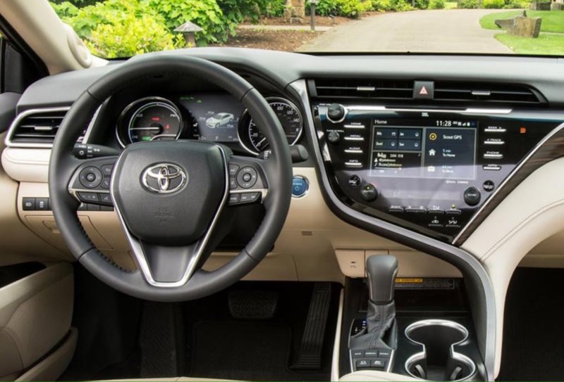 Toyota Camry v70 интерьер