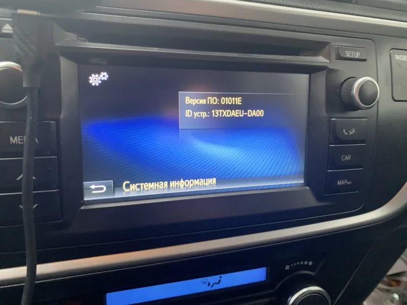 Toyota Touch 2 мультимедиа