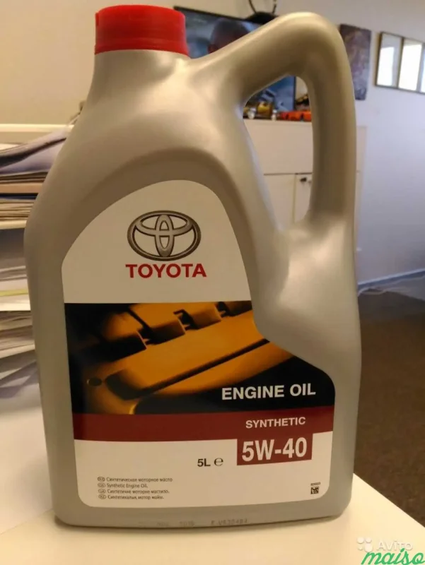 Toyota 5w40 5л 0888080375go