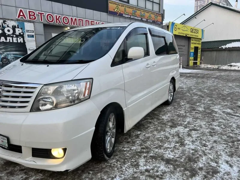 Toyota Alphard 2003 салон