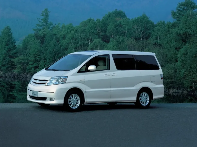Toyota Alphard 2007 затонированный
