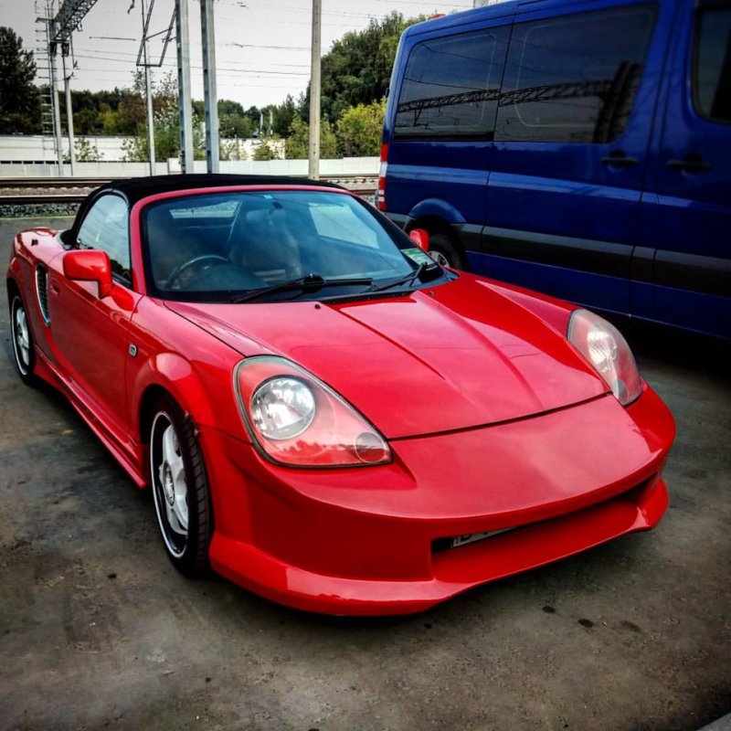 Toyota mr2 кабриолет 2000 Blue