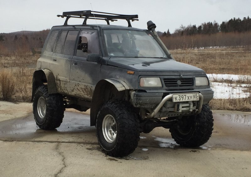 Suzuki Escudo 1 грязевая резина