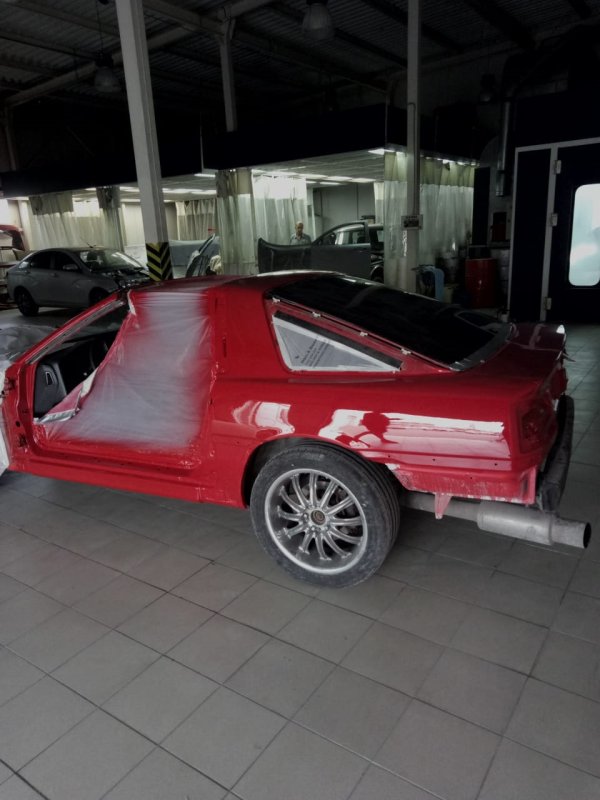 Тойота gt86 красная