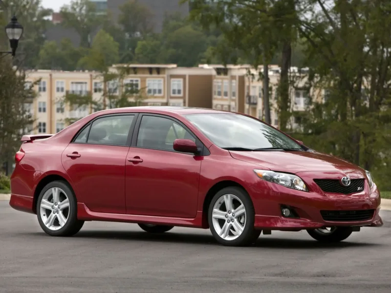 Toyota Corolla 2008 салон