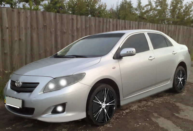 Обвес на Toyota Corolla e150