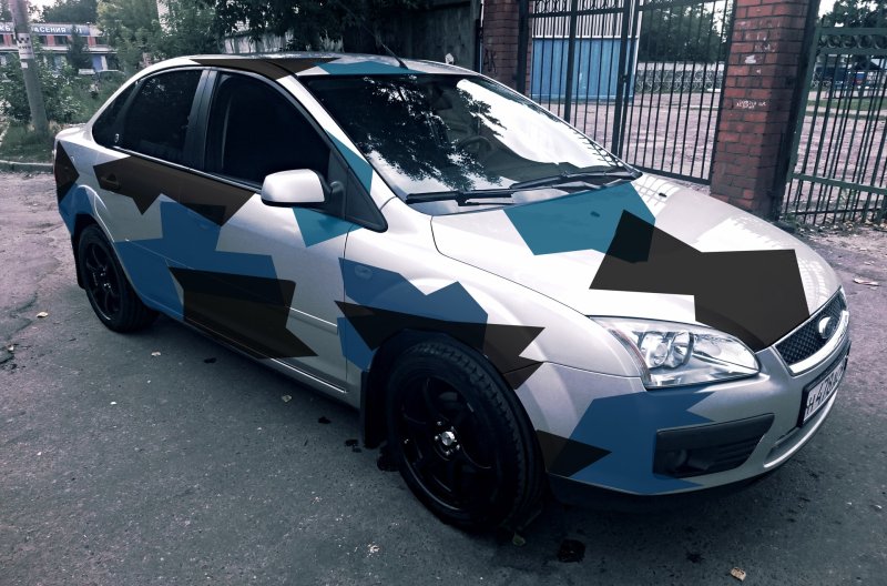 Форд Куга камуфляж