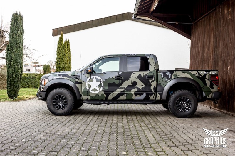 Ford f150 камуфляж
