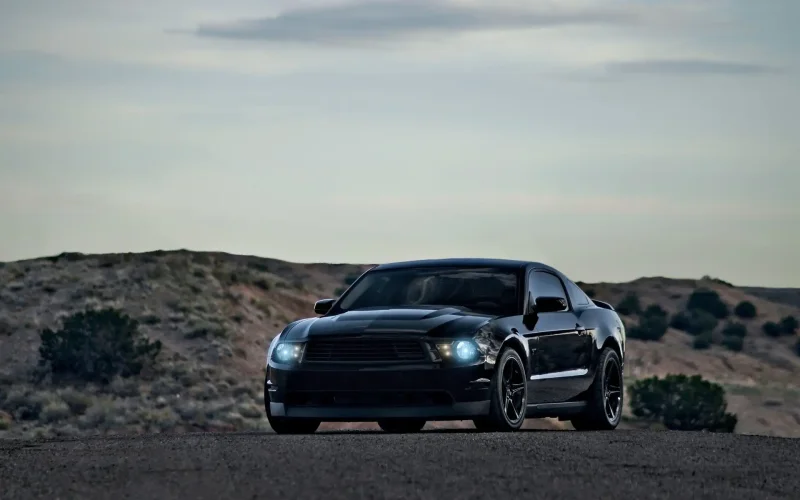 Ford Mustang Shelby gt 500 2020 ночь