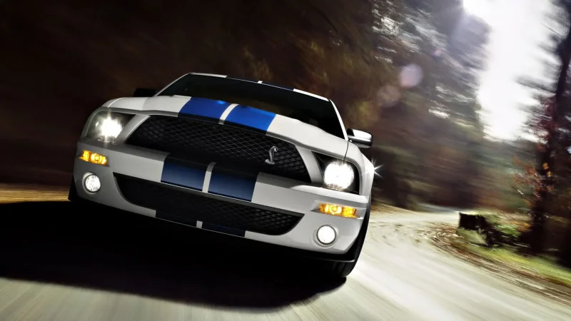 Ford Mustang Shelby gt500 гоночный