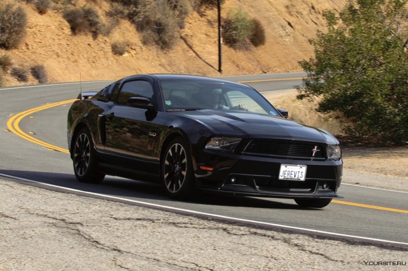 Ford Mustang Shelby gt350 чёрный