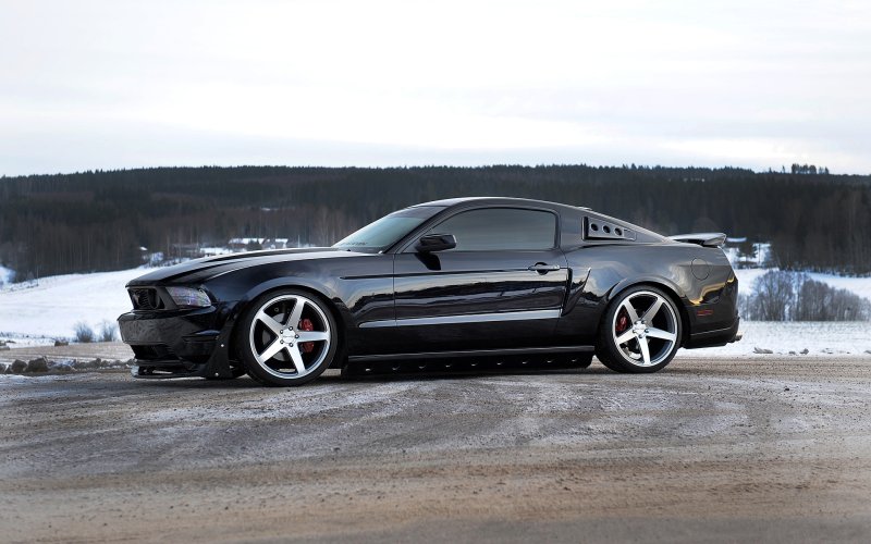 Ford Mustang Shelby gt500 Black