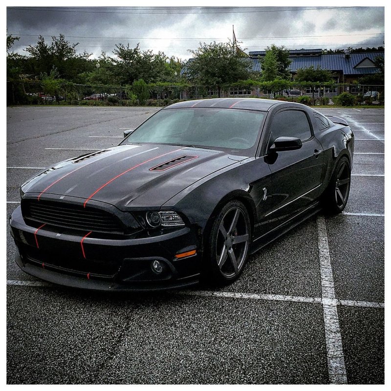 Ford Mustang 2014 gt Black