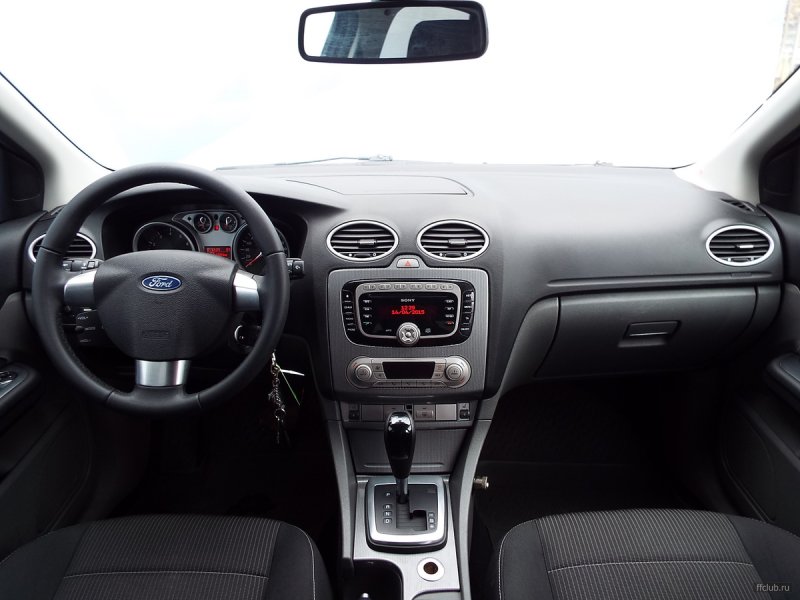 Ford Focus II Рестайлинг 2008 салон