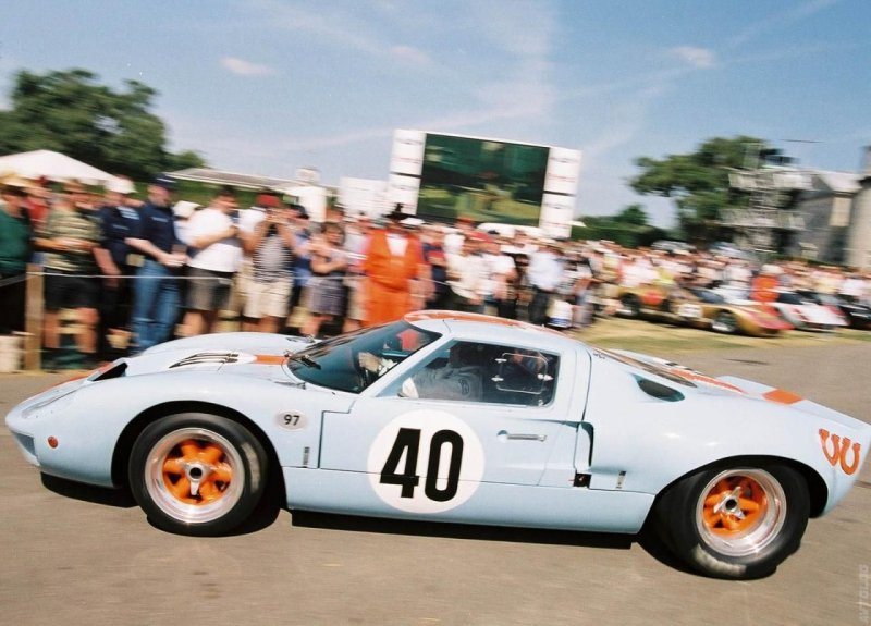 Форд gt40 1966 Лемана