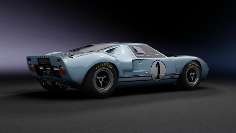 Форд gt40 Леман 1966