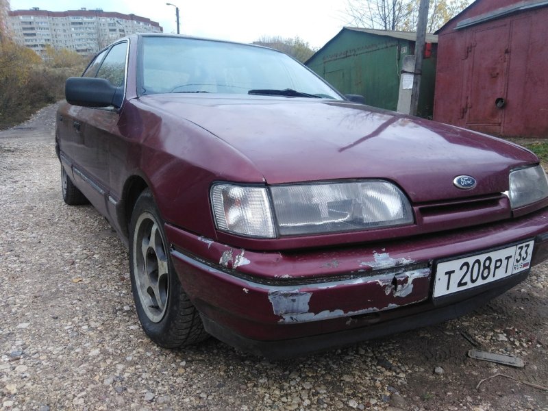 1985 Ford Scorpio с советским номером