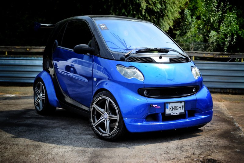 Smart Fortwo синий 2007