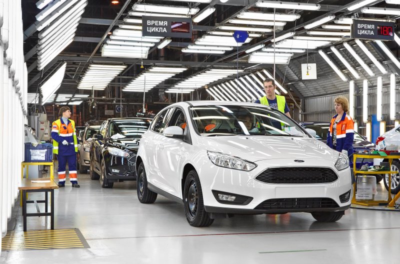 Ford Focus конвейер Sollers