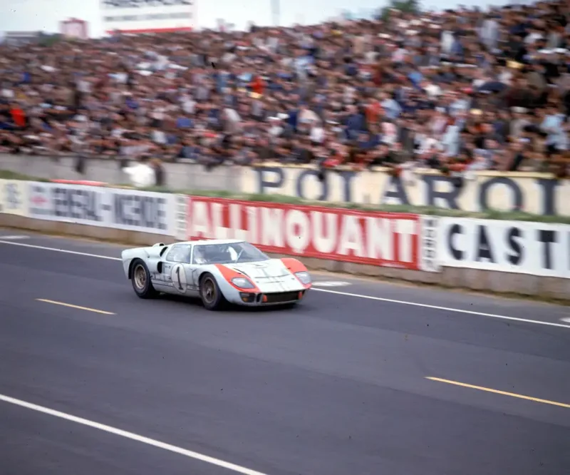 Ford gt40 Леман финиш