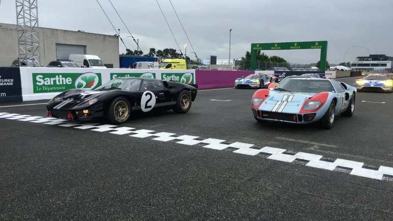 Ford gt40 в Ле Мане